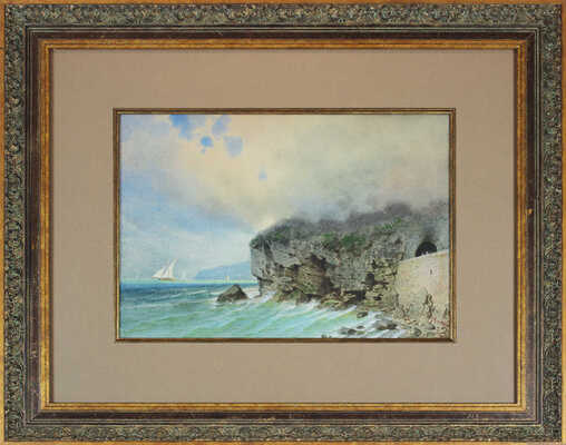 Премацци Луиджи Осипович. Скала над морем. Мыс Маас 